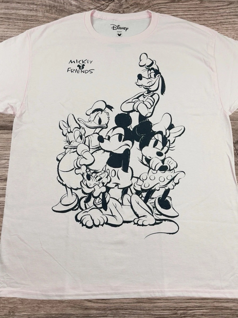 Disney Light Pink Mickey & Friends Short Sleeve Tee my